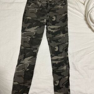 Camouflage Skinny Jeans